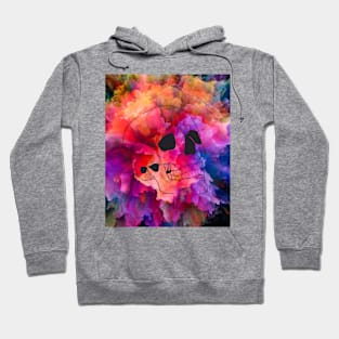 💀🤯beautiful exploding skull design - psychedelic, skeleton, halloween Hoodie